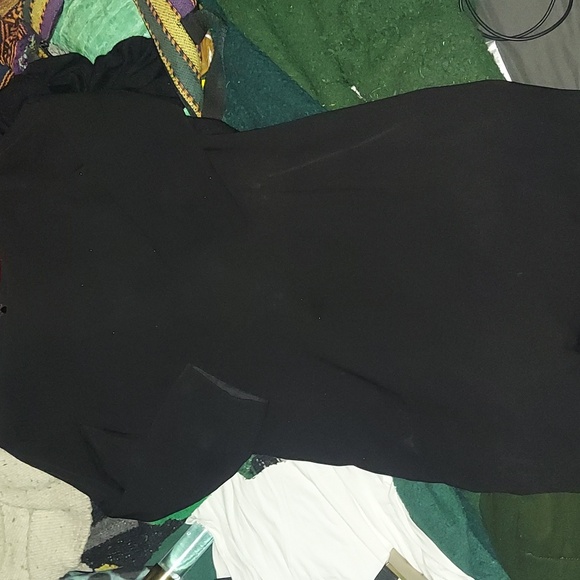 Conservative classy l/s knee length dress by vince. - Picture 2 of 5